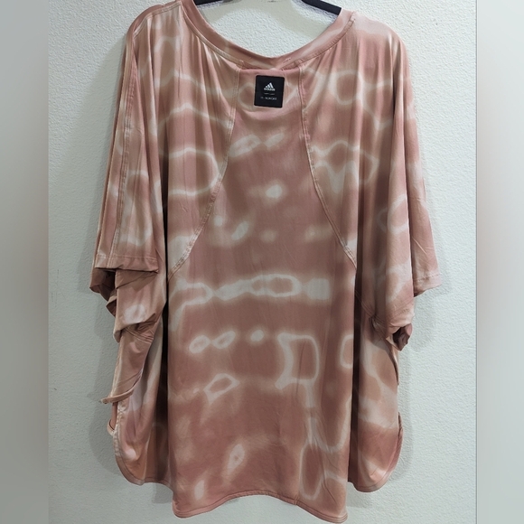 Adidas 11 Honore Training Tee In Ambient Blush - Picture 5 of 8